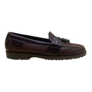H.S. Trask Men’s Brown Leather Tassel Slip-On Loafers Size 12N